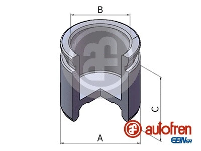 FRONT PISTON BRAKE CALIPER FITS: PEUGEOT 504 SEDAN 1.8 /2.0 /1.8 /2.3 D /1.8/ - Picture 1 of 3