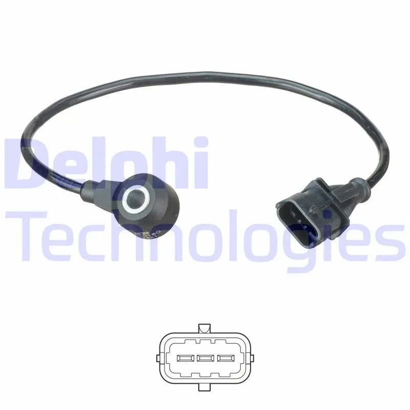 CAPTEUR DE CHOC COMPATIBLE AVEC: OPEL VAUXHALL VECTRA B HAYON 1.8 I 16V .OPEL VAUXHALL - Photo 1/3