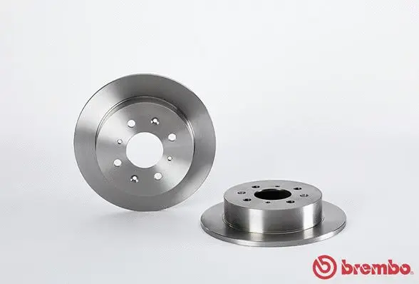 X2 PCS REAR BRAKE DISC ROTOS X2 PCS SET 08.A920.10 BREMBO I - Picture 2 of 4